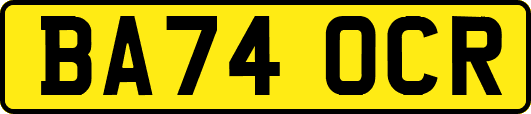 BA74OCR
