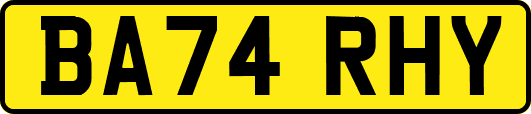 BA74RHY