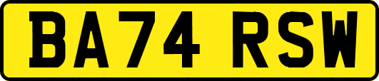 BA74RSW