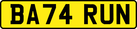 BA74RUN