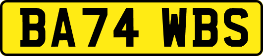 BA74WBS