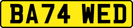 BA74WED