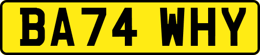 BA74WHY