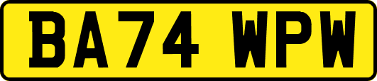 BA74WPW