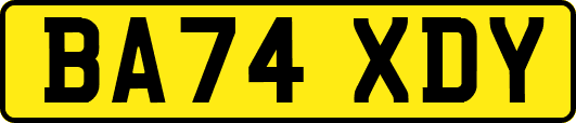 BA74XDY