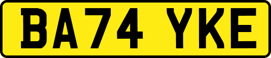 BA74YKE