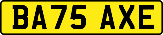 BA75AXE