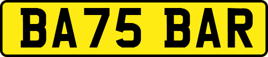 BA75BAR