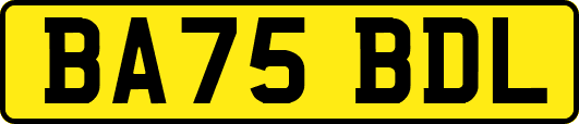 BA75BDL