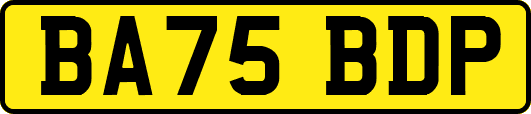 BA75BDP