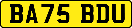 BA75BDU