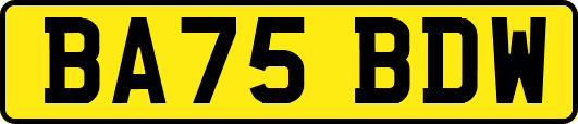 BA75BDW
