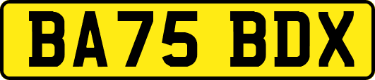 BA75BDX