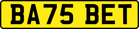 BA75BET