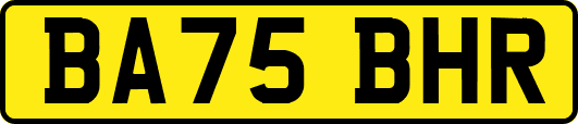 BA75BHR