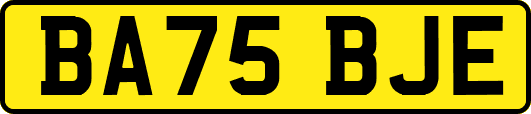 BA75BJE