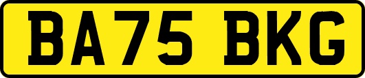 BA75BKG