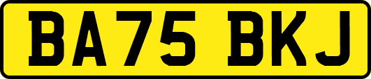 BA75BKJ