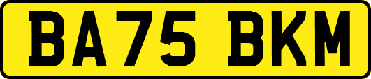 BA75BKM