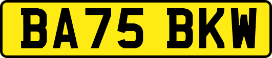 BA75BKW