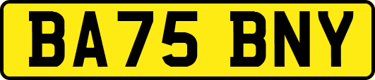 BA75BNY
