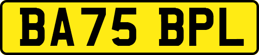 BA75BPL