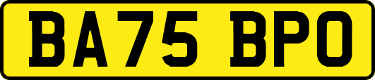 BA75BPO
