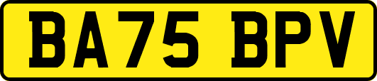 BA75BPV