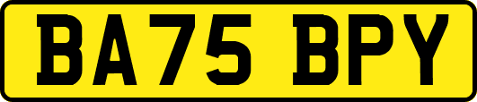 BA75BPY
