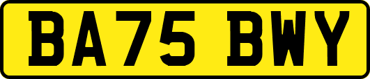 BA75BWY