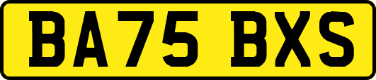 BA75BXS