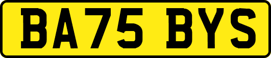 BA75BYS