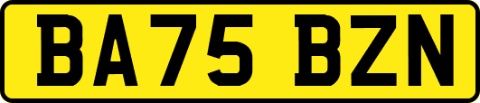 BA75BZN