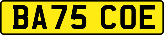 BA75COE