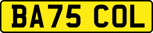 BA75COL