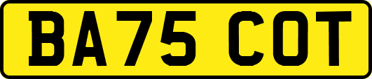 BA75COT