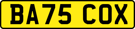 BA75COX