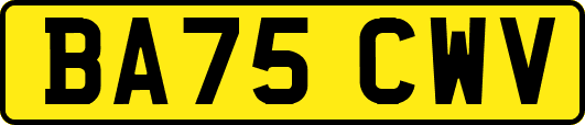 BA75CWV