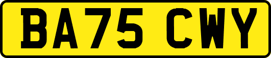 BA75CWY
