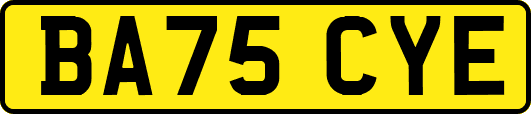 BA75CYE