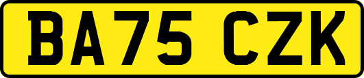 BA75CZK