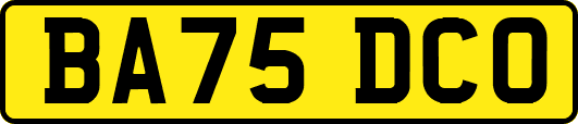 BA75DCO