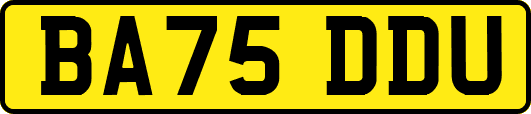BA75DDU
