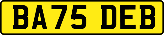 BA75DEB