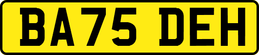 BA75DEH