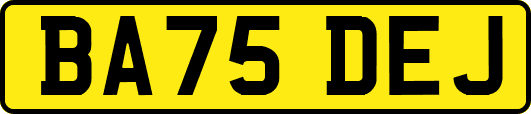 BA75DEJ