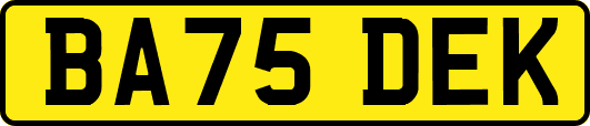 BA75DEK