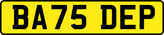 BA75DEP