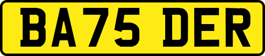 BA75DER