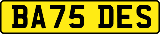 BA75DES